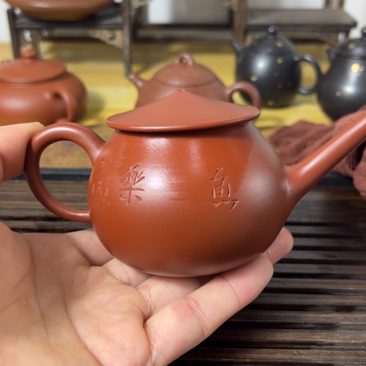 原矿紫砂半手工制作