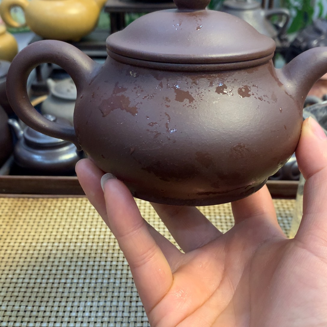 紫砂茶壶宜兴原矿紫泥280cc