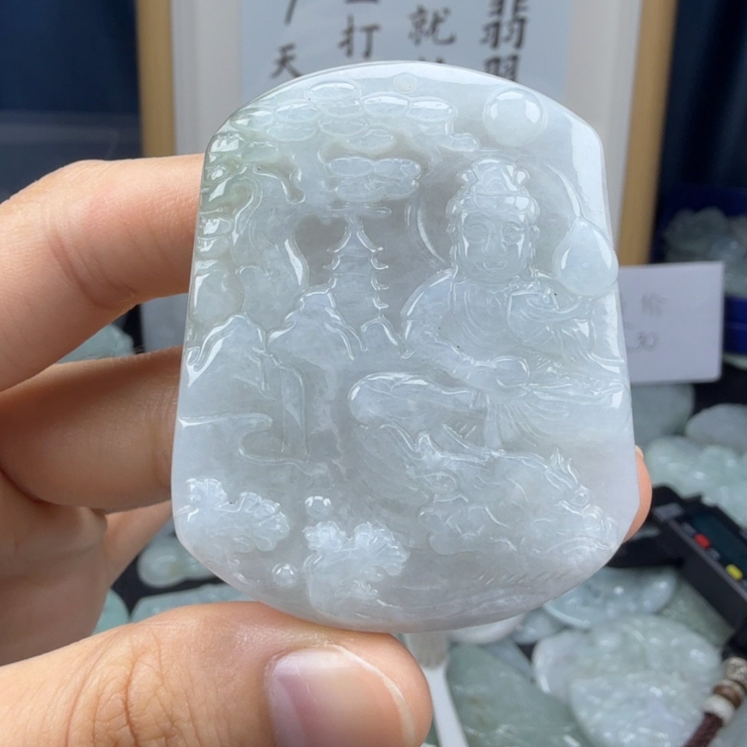 颈饰未镶嵌翡翠翡翠