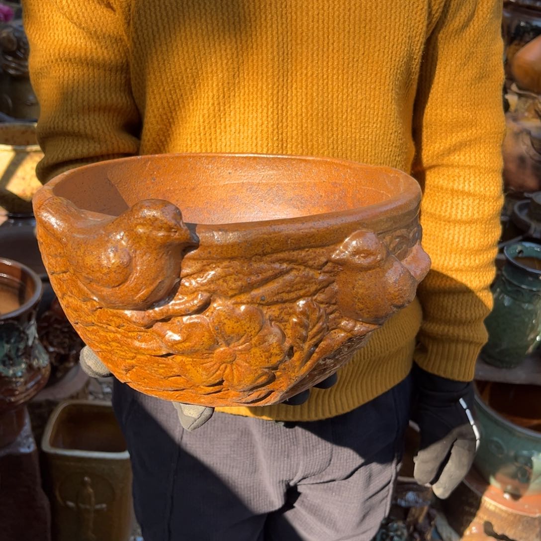 红陶高14口26有孔