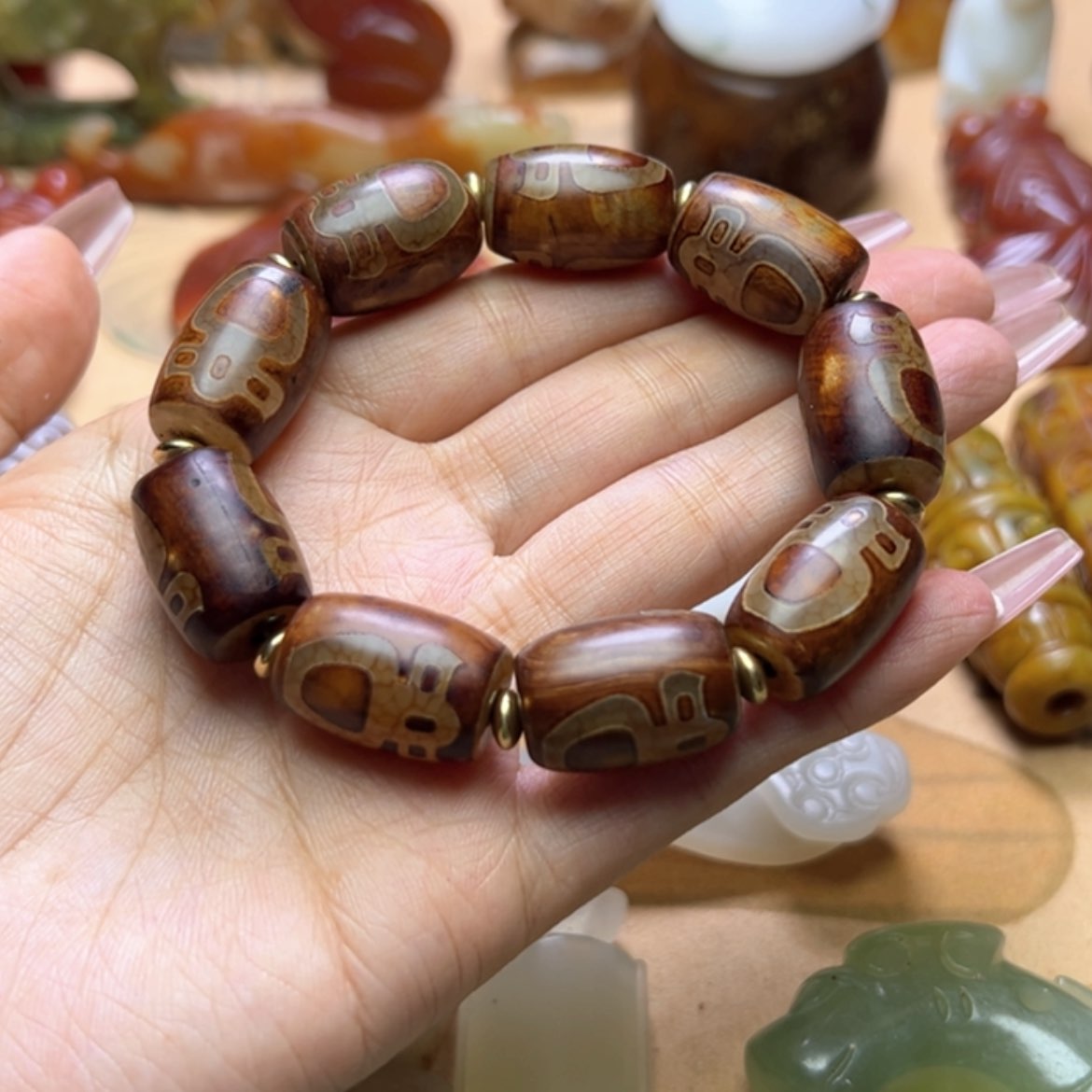 【闪购商品】玛瑙/玉髓颈饰未镶嵌