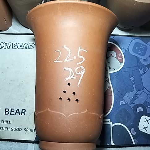 红泥莲花金钟一个