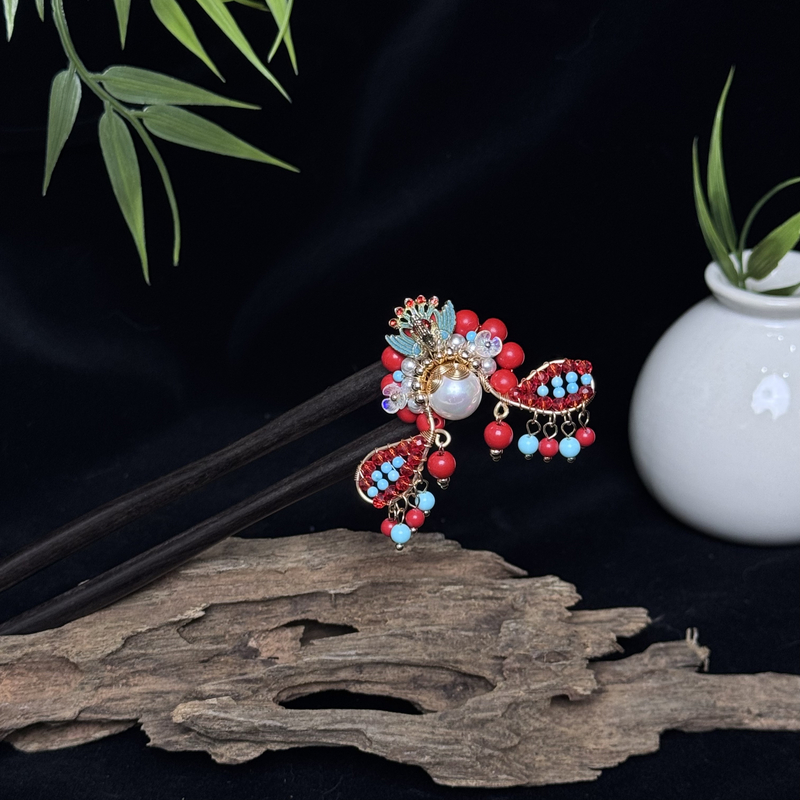 F059原创《长安》刀马旦发簪