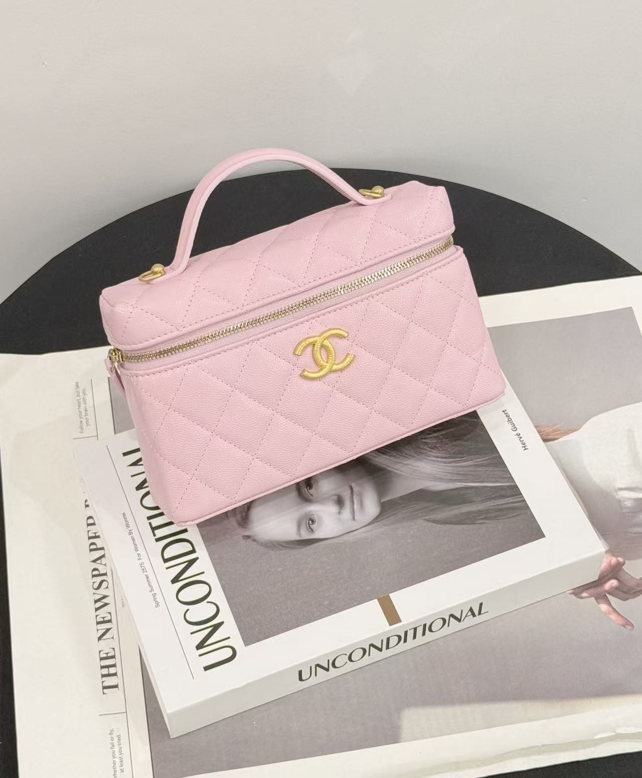 全新未使用 Chanel/香奈儿 25P LP蕾丝饭盒樱花粉 全套 1月18