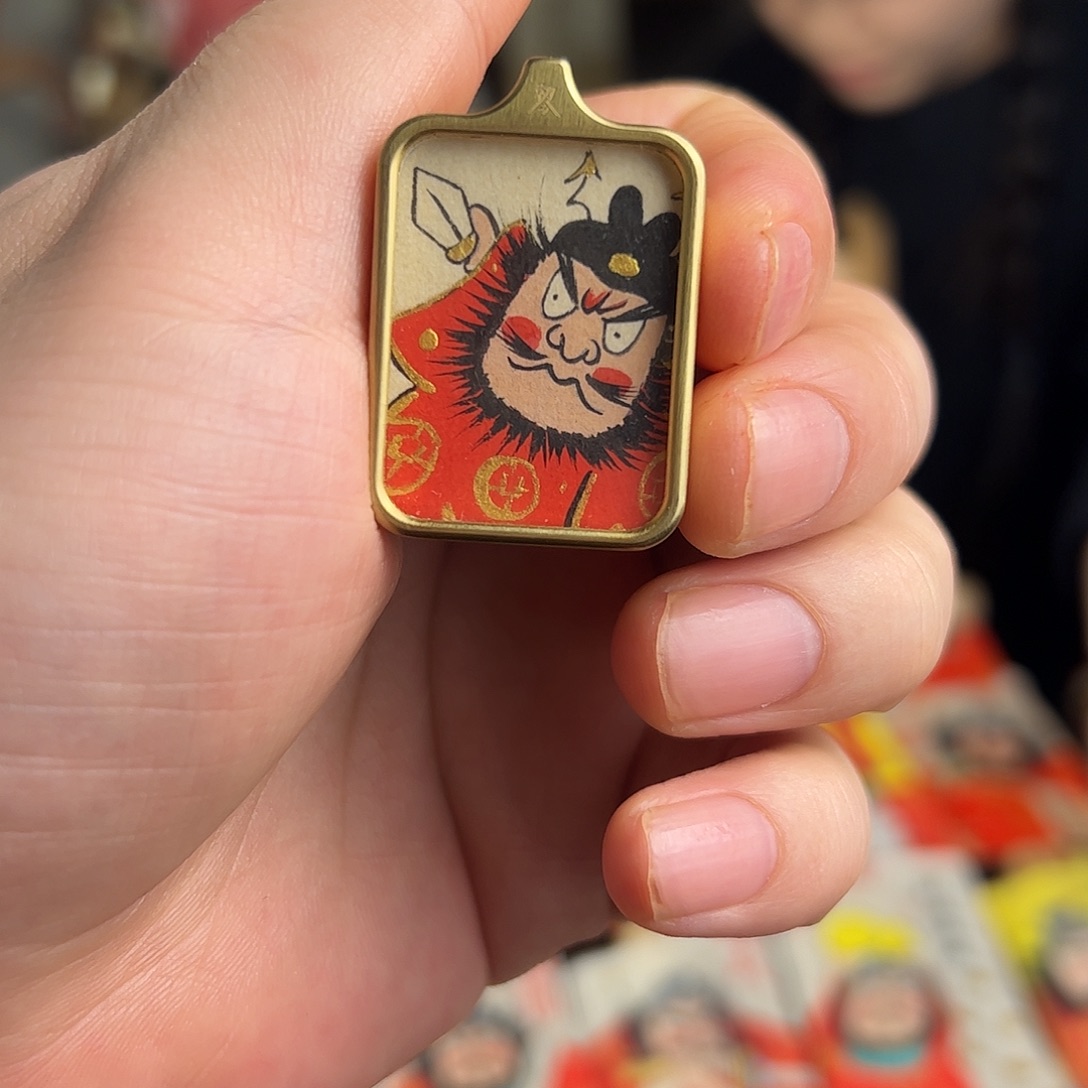 .***.纯手绘钟馗文创画