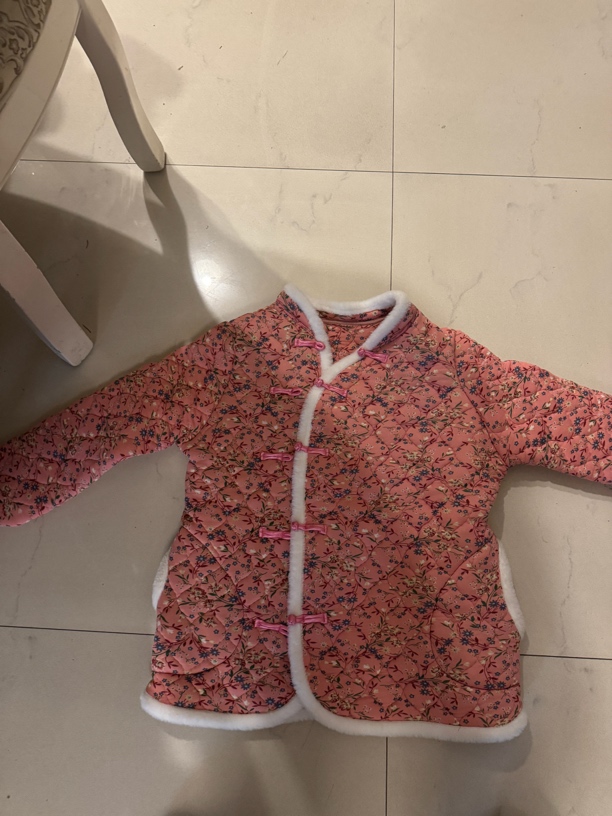 中国风款碎花时尚外套