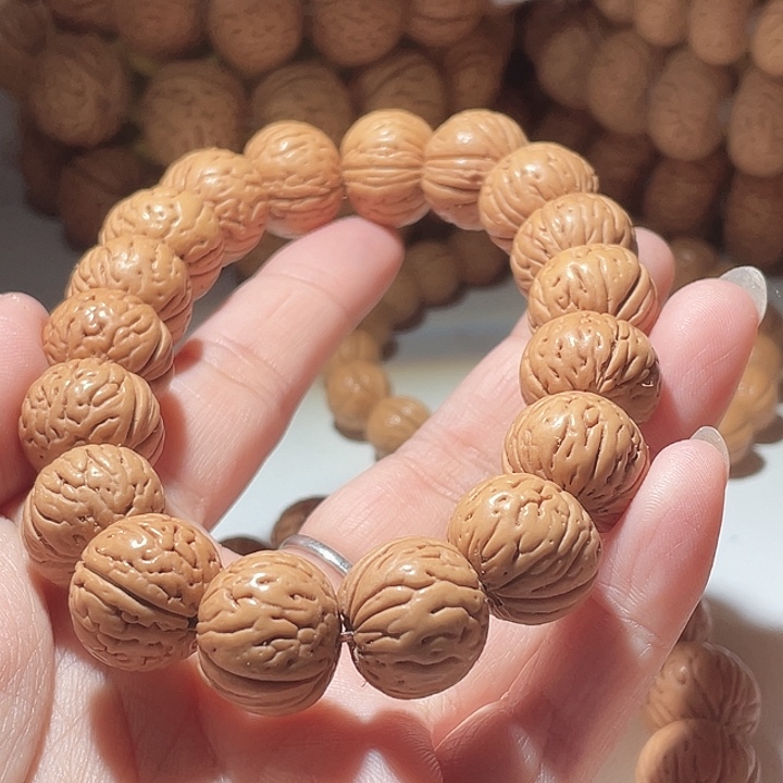 用***0桃核吊坠桃核手串元宝41