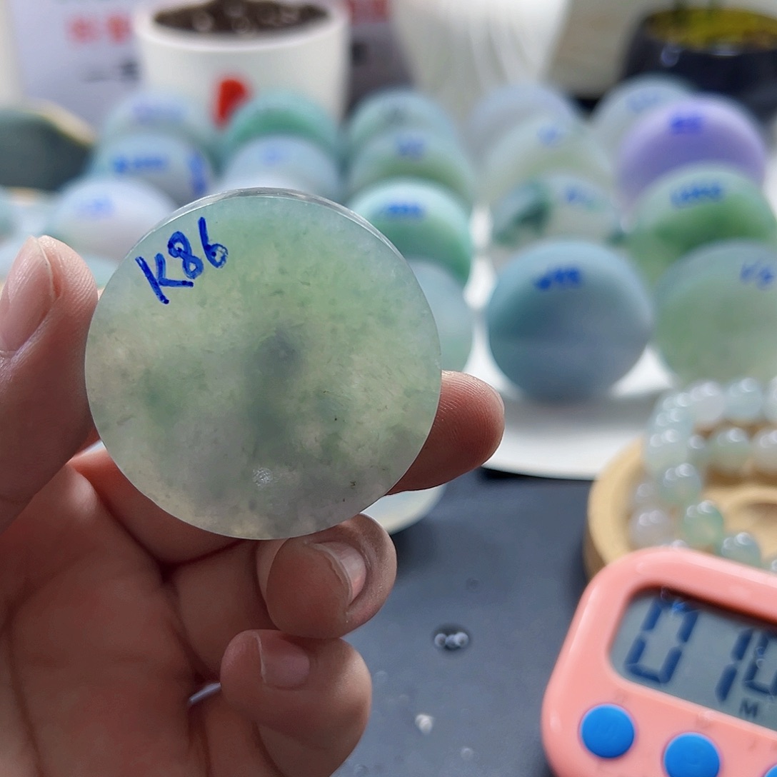 M***n定制翡翠未镶嵌22222