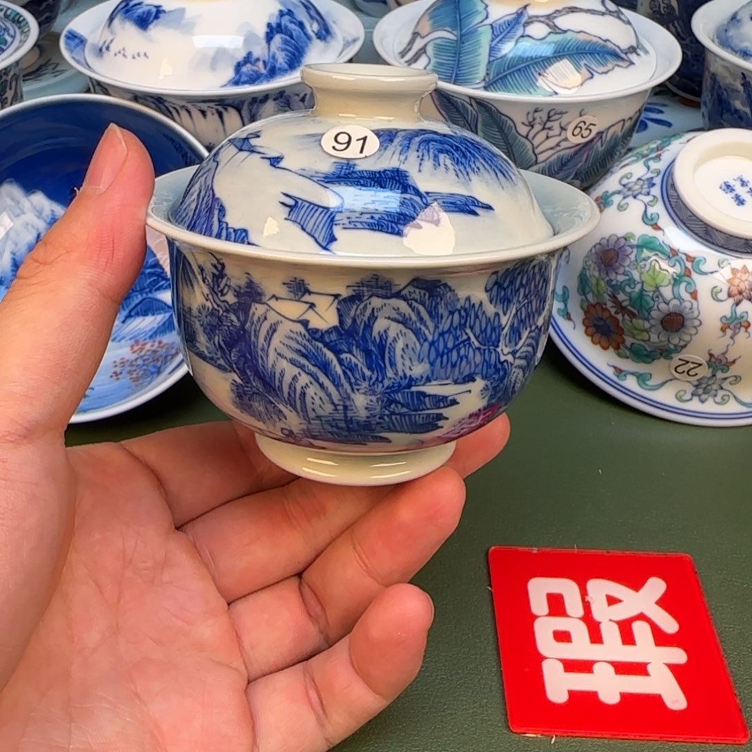 彦祖纯手工手绘茶具91