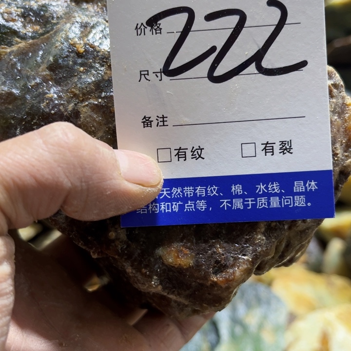 闻***语蛇纹石玉未镶嵌原石