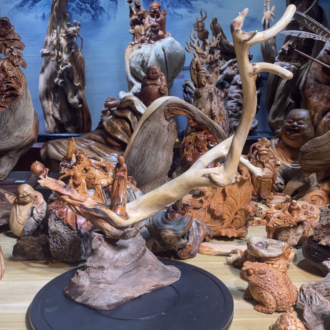 柏木太行崖柏工艺品