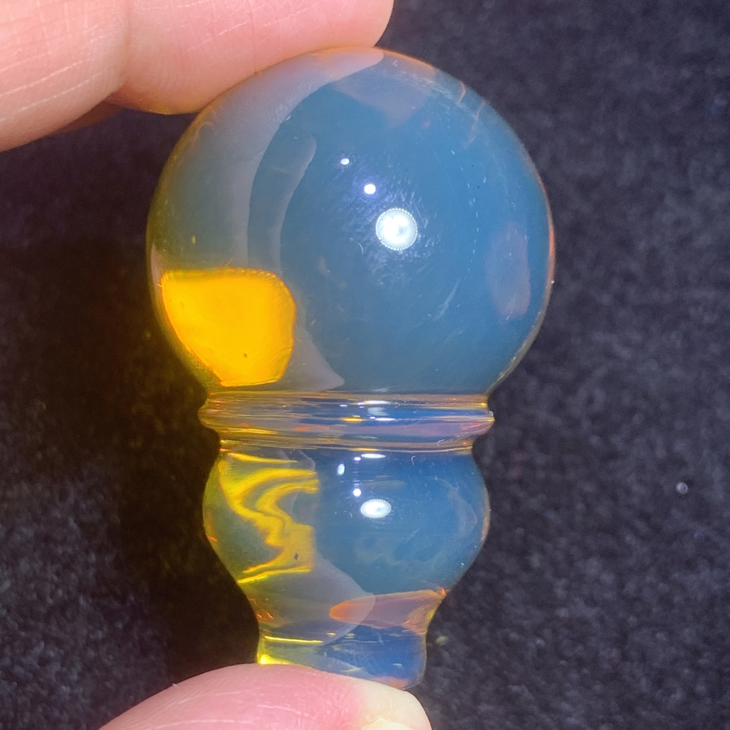 缅甸琥珀金蓝三通