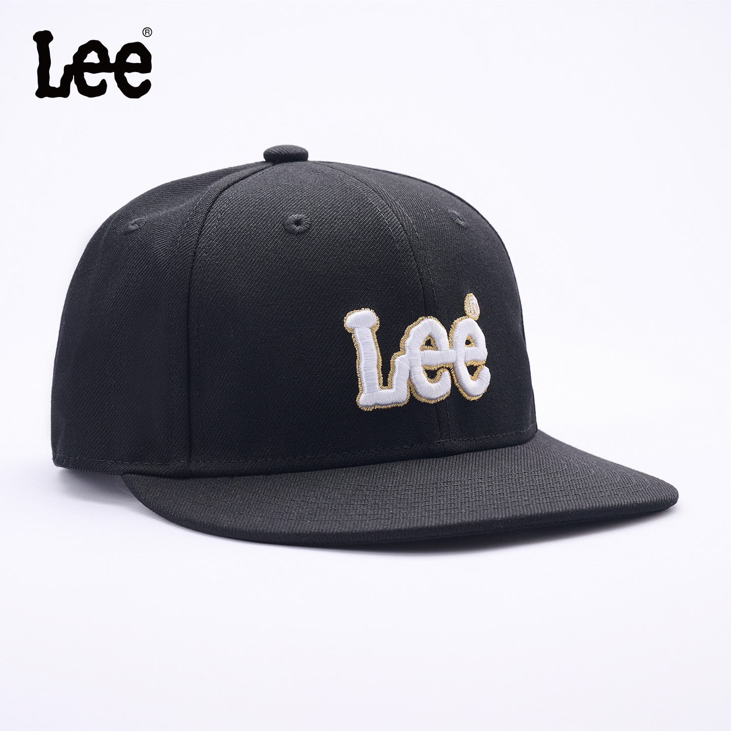 Lee圆顶儿童四季圆顶百搭字母休闲风鸭舌帽棒球帽LK5X2SHUA0019