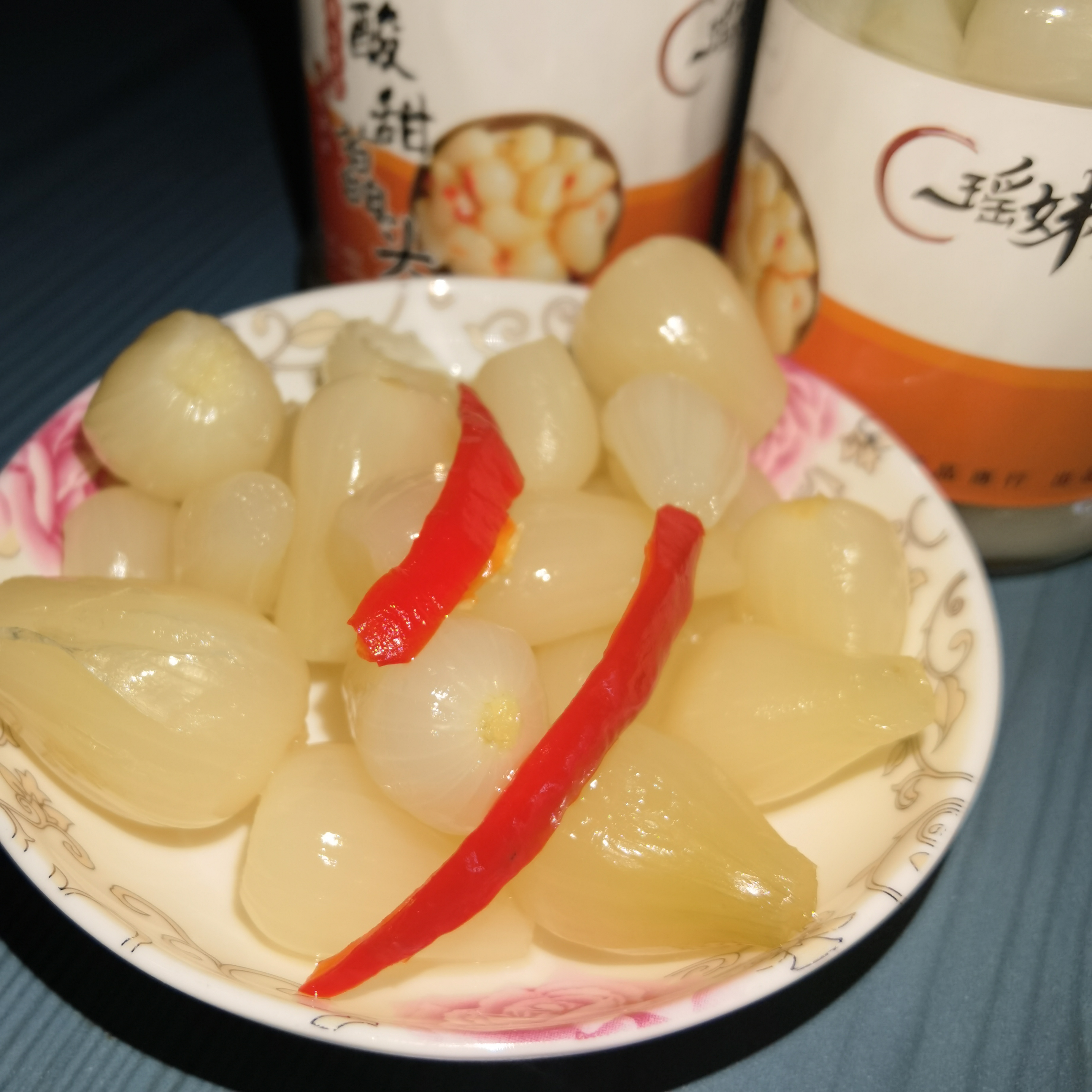 酸甜开胃藠头农家新鲜腌制即食清脆爽口特产下饭菜