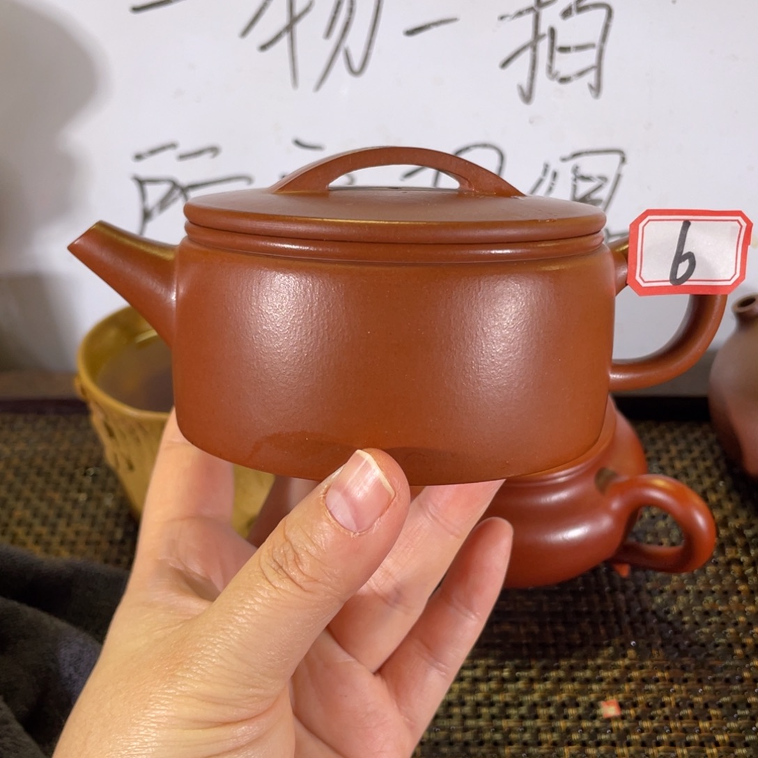 紫砂茶壶汉瓦微瑕全手