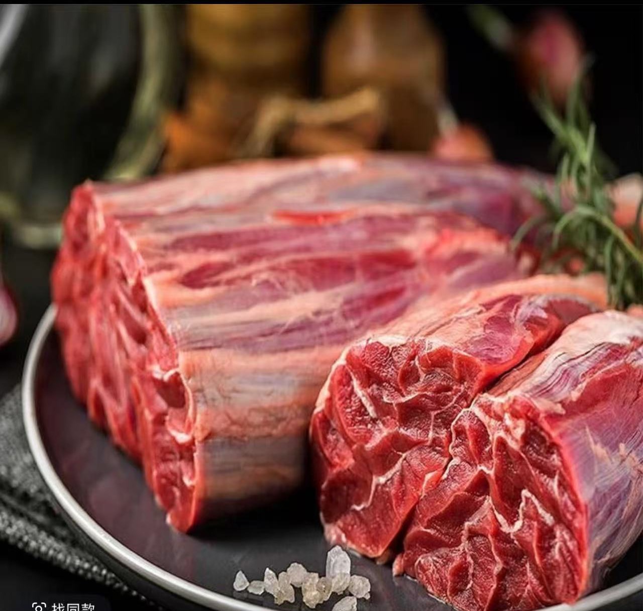 前腱子买3斤送2斤到手5斤原切腱子肉龟腱肉京东冷链包邮