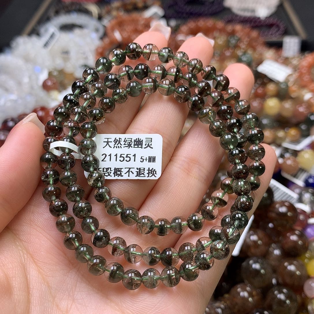 水晶手链未镶嵌，