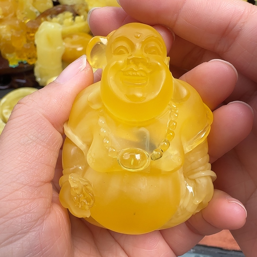 蜜蜡未镶嵌珠宝奇石