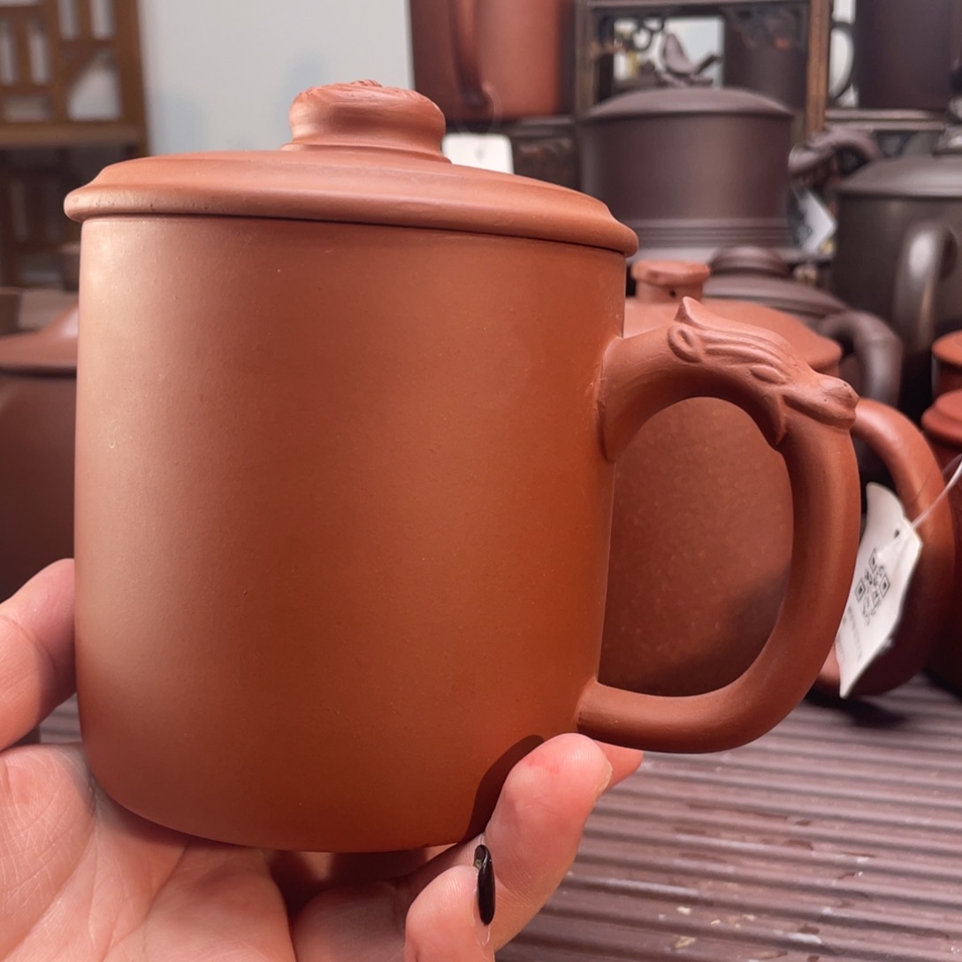 紫砂茶杯宜兴紫砂杯
