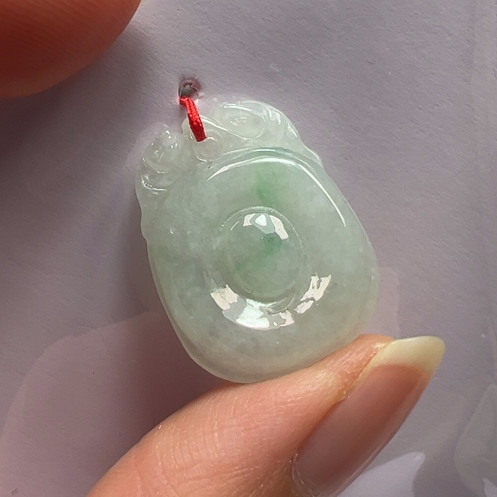 翡翠未镶嵌颈饰吊坠