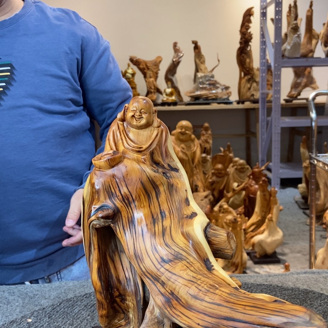 柏木（崖柏）太行崖柏根雕摆件