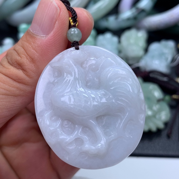 翡翠未镶嵌颈饰翡翠A货09