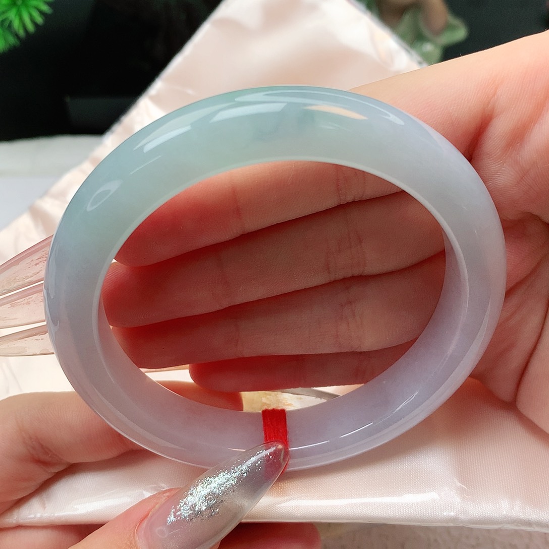 未镶嵌手镯翡翠正圈61