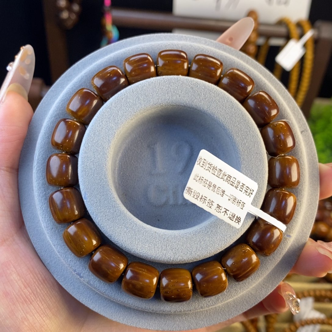 紫金鼠手串10+长轴实心老型