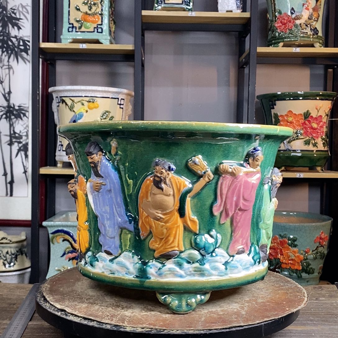 紫砂花盆?*月21。  福利特价气孔多