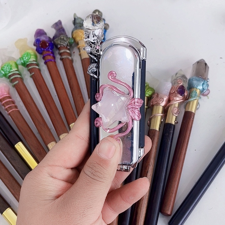 禾***安未镶嵌摆件水晶水晶