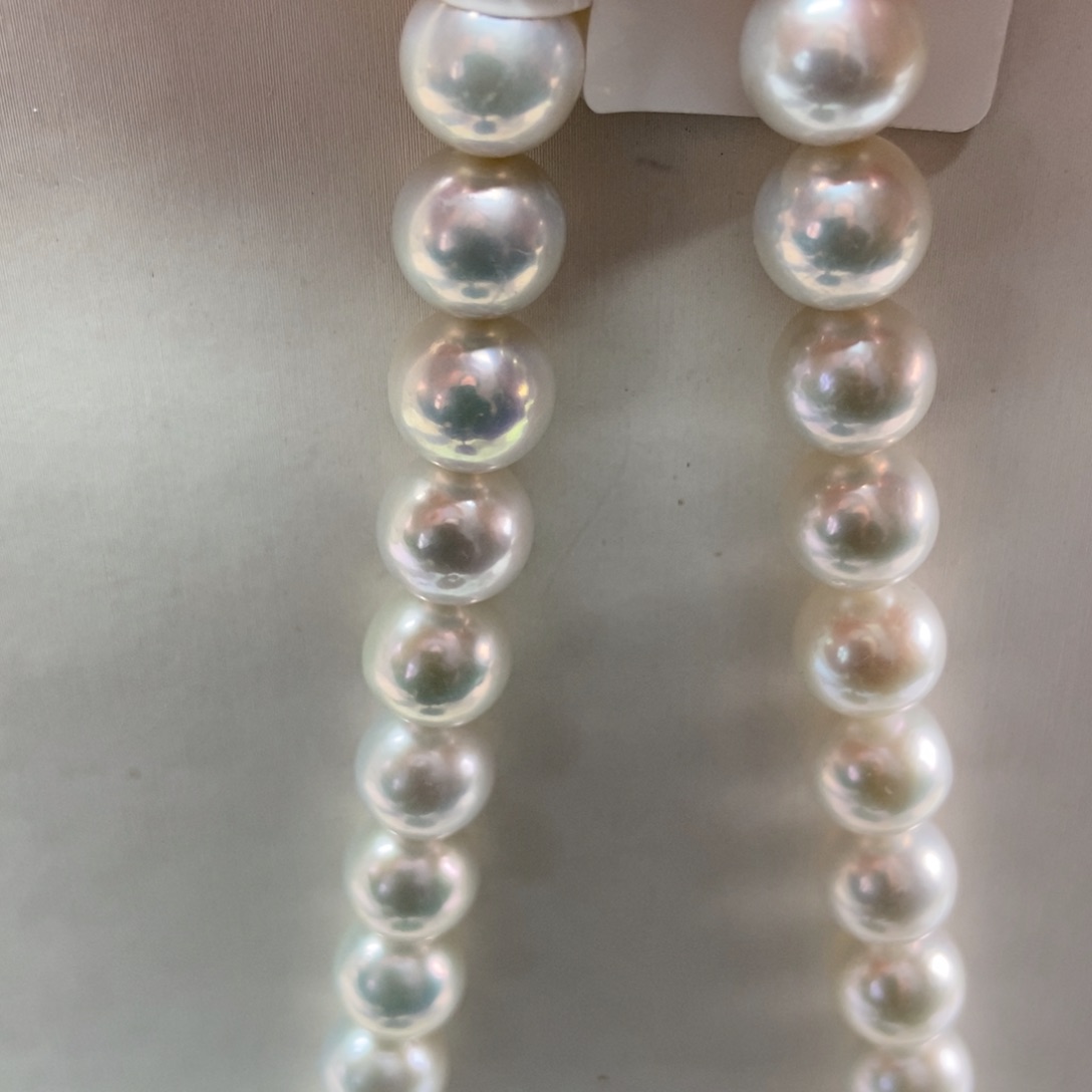 淡水珍珠项链银S925镶嵌