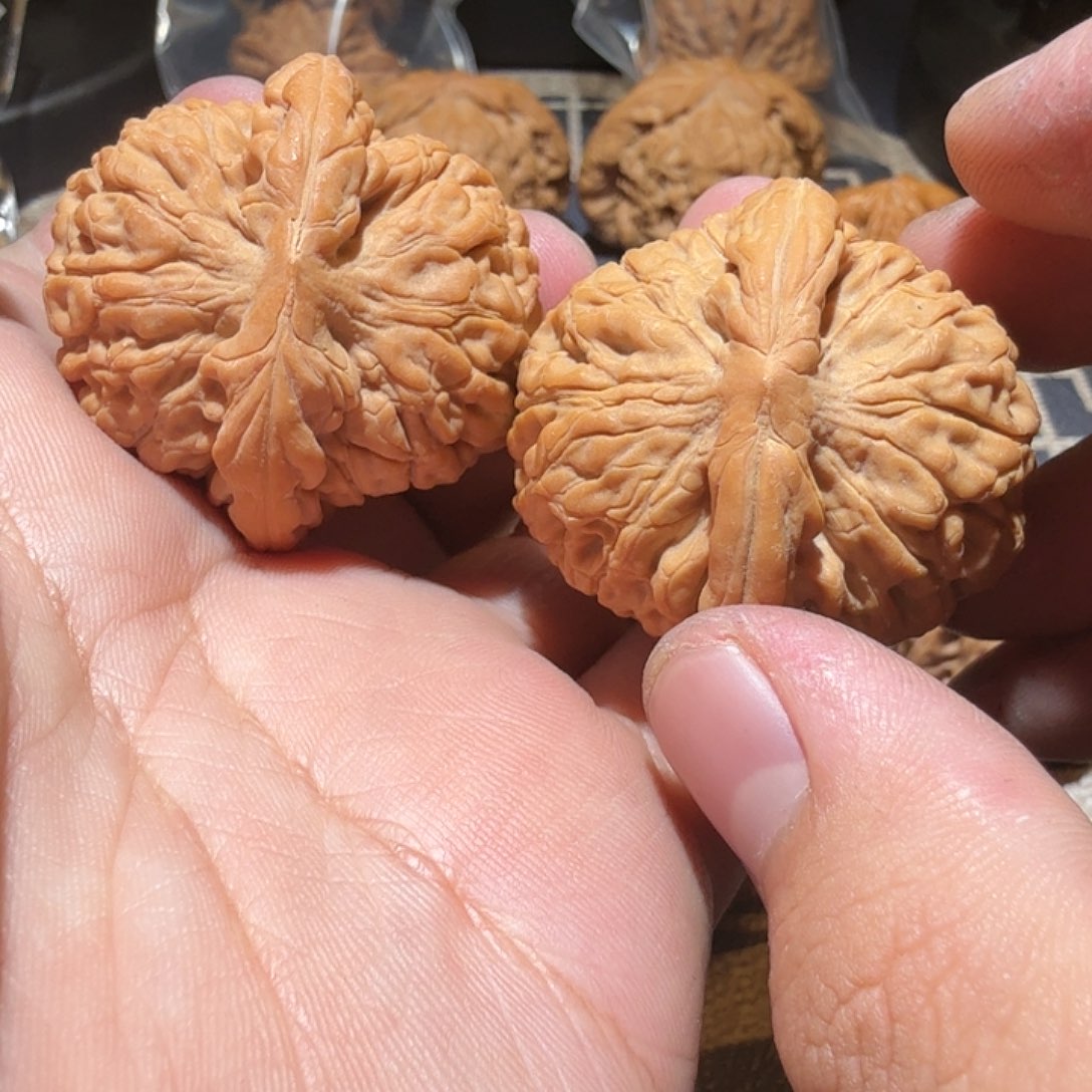 文玩核桃把件莲花