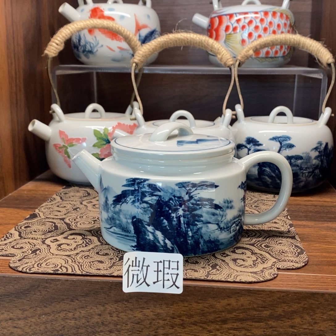 釉下彩手工绘制手工绘制