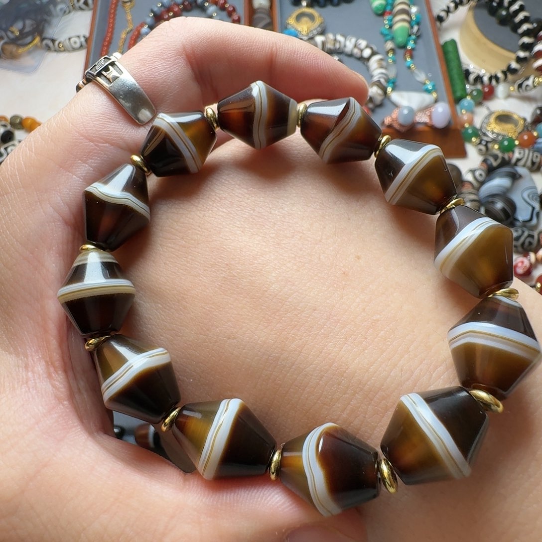 树脂制品古珠配饰手串项链