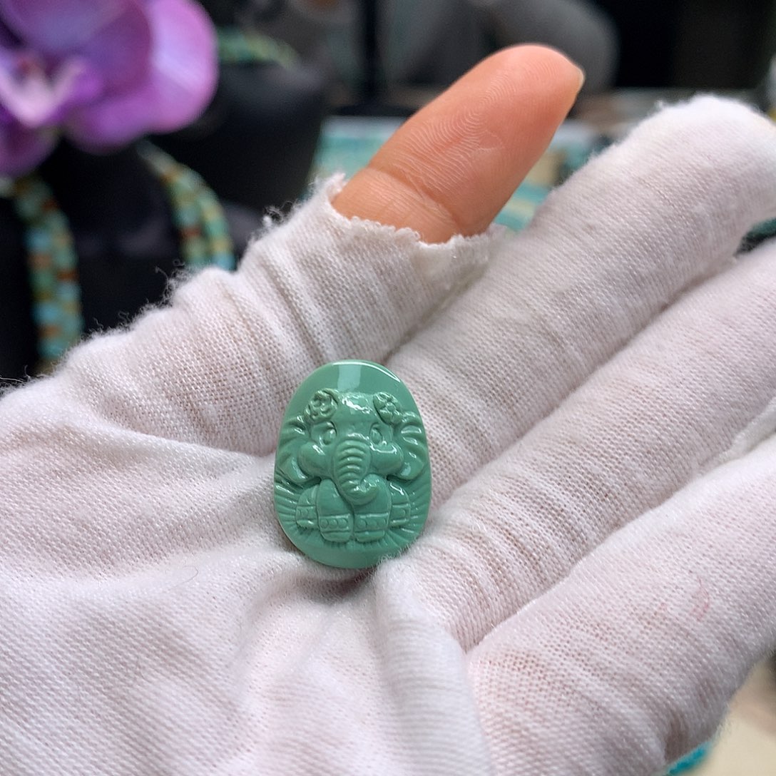 绿松石未镶嵌配饰