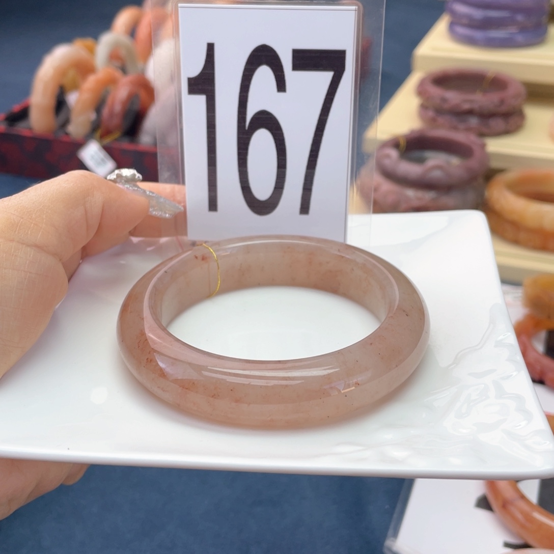 石英质玉未镶嵌手镯