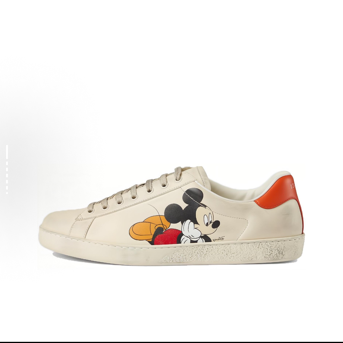 全新未使用 GUCCI/古驰 古驰 做旧米奇板鞋