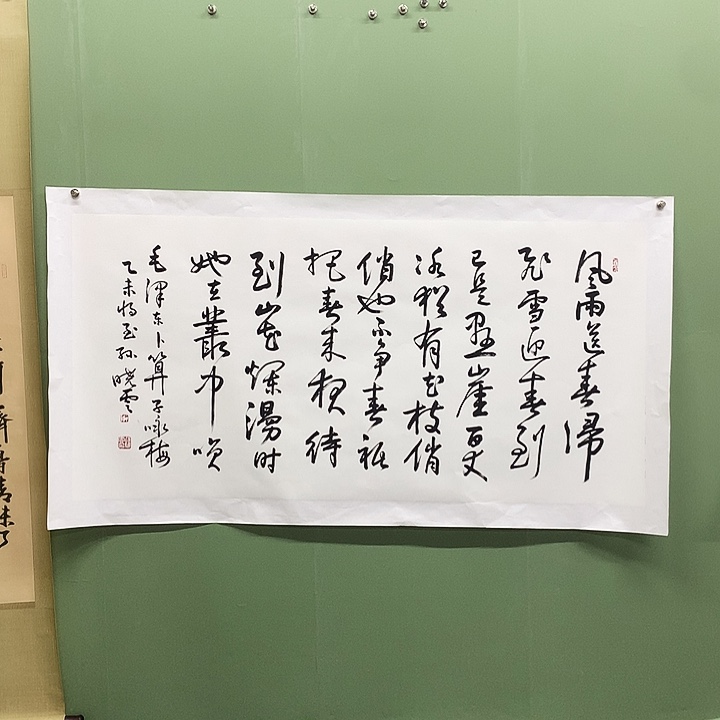 竖款精品书法作品展