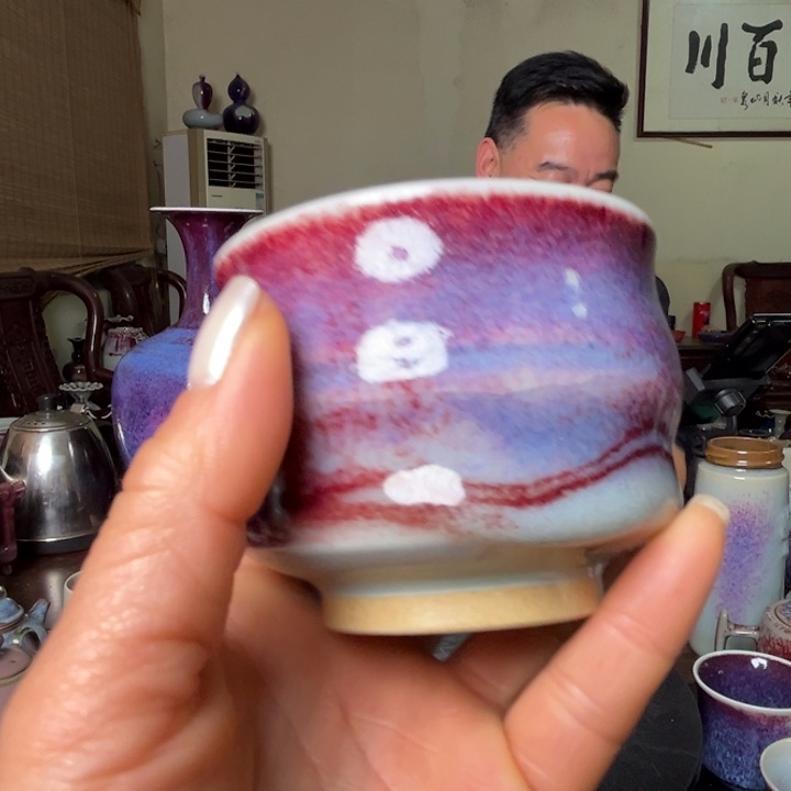 1***0瓷片牛家钧窑牛自恒老师钧瓷