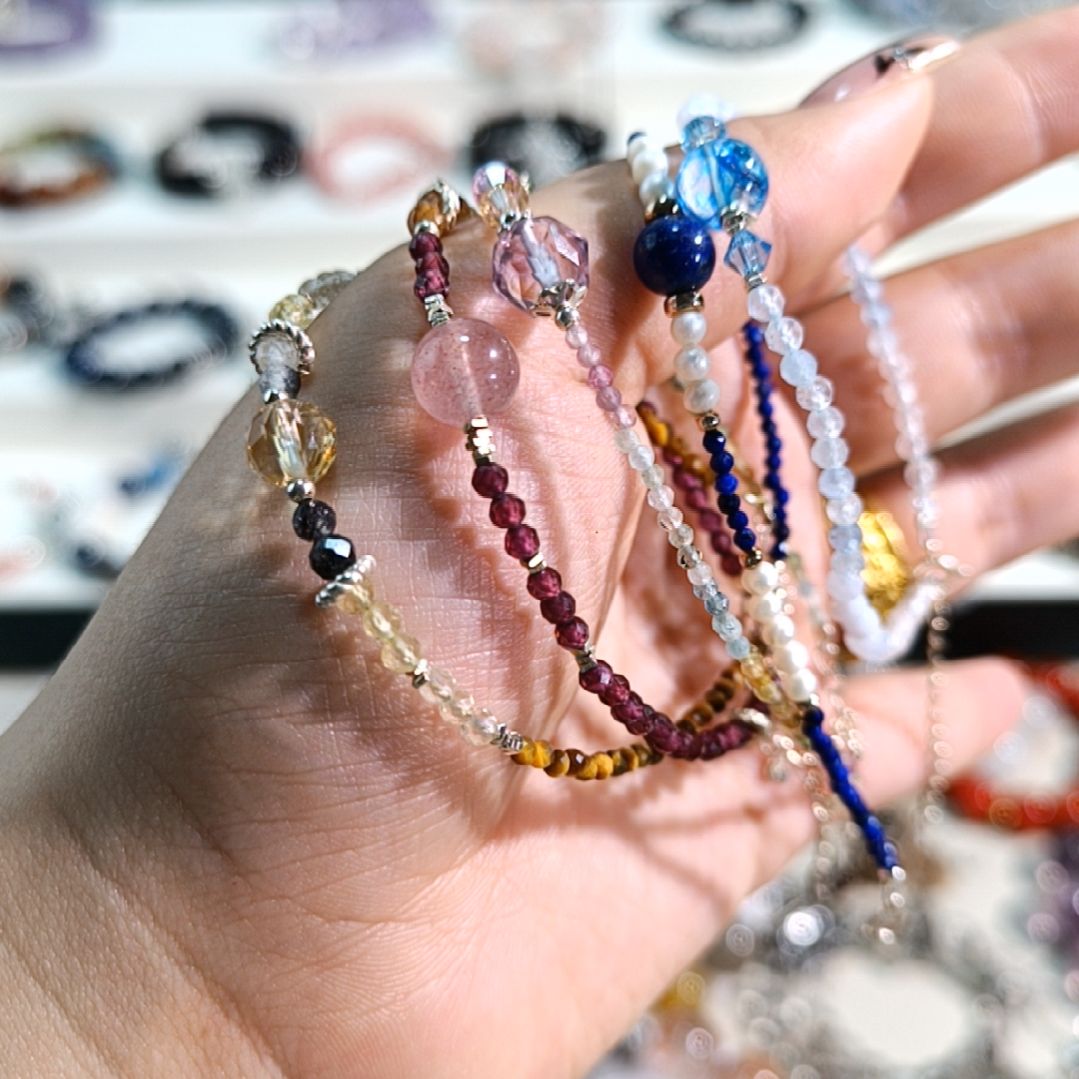 水晶手链未镶嵌发其一