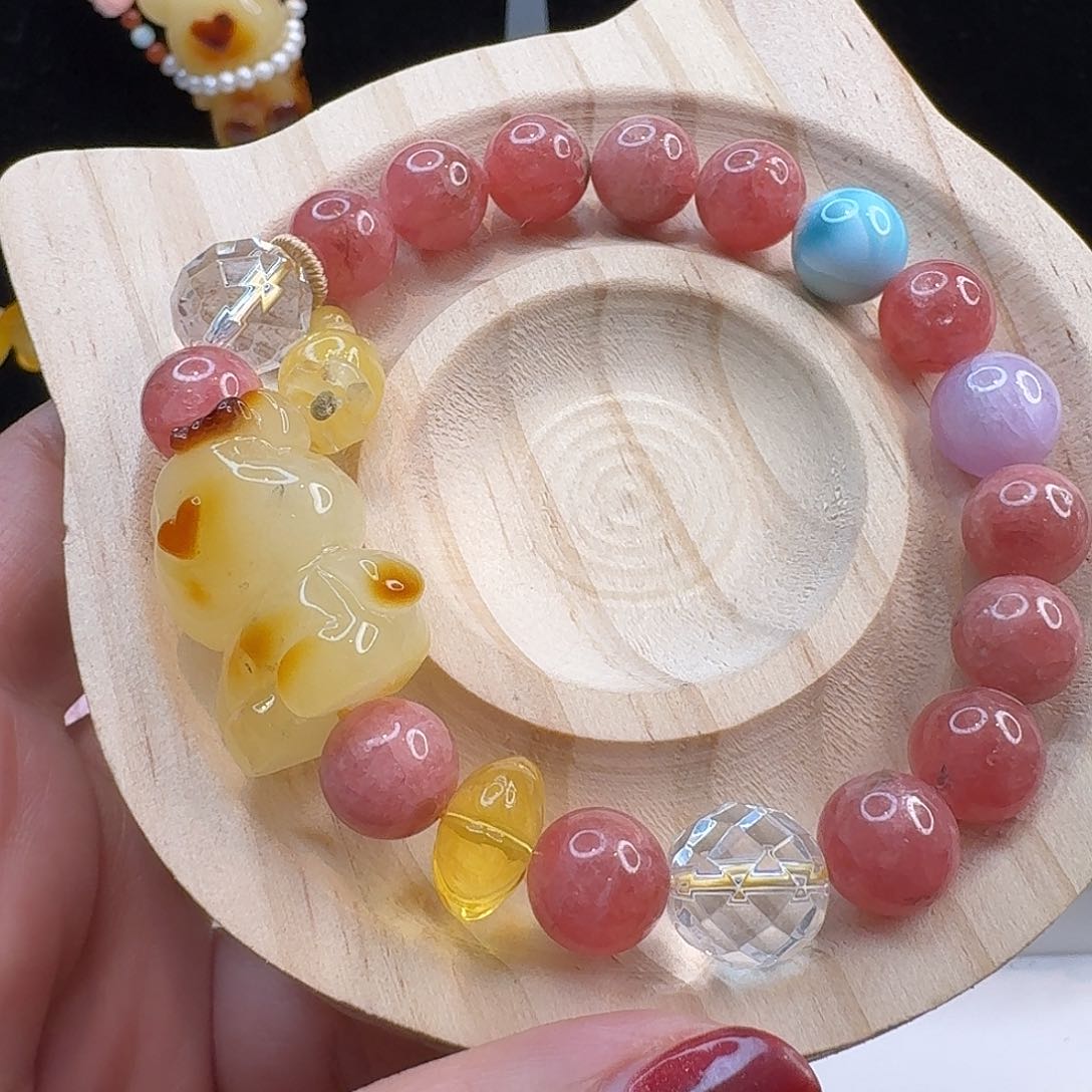 琥珀手链未镶嵌琥珀手串