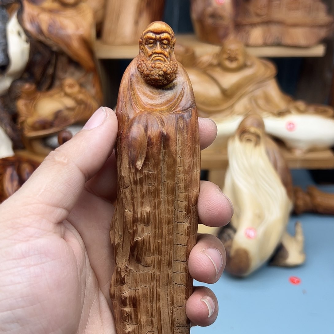 木用****7柏木摆件手把件