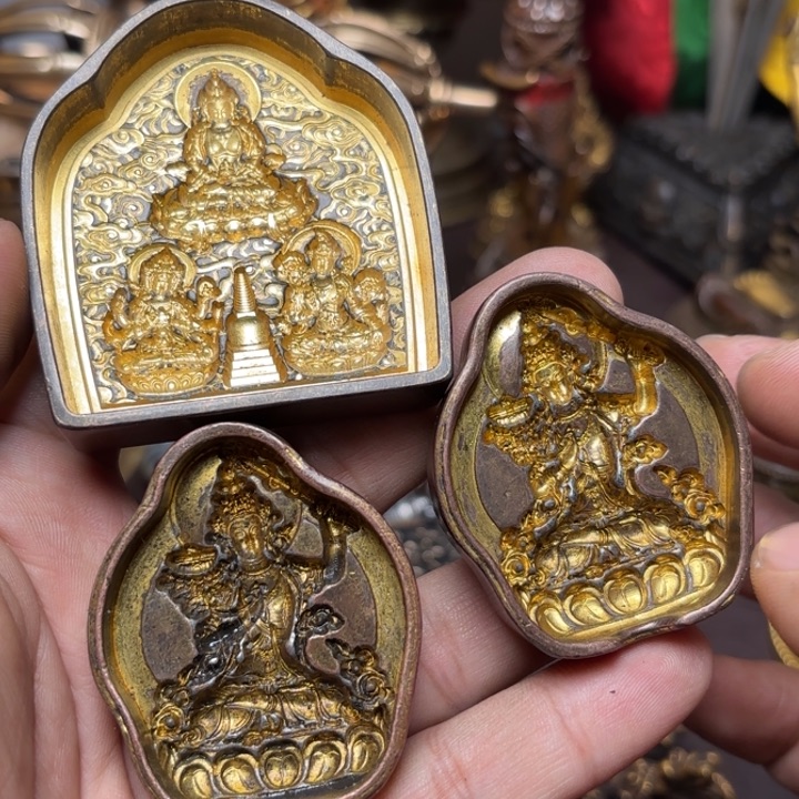 *****铜星月菩提挂件菩提