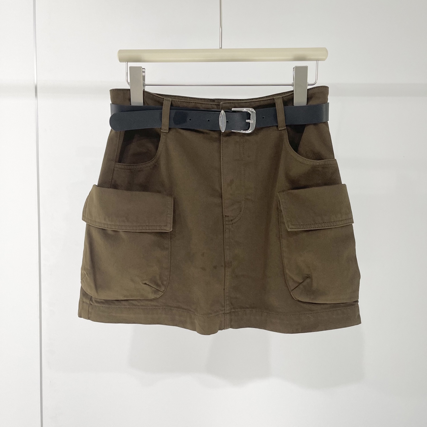 商场同款自制2025夏季新品休闲显腿长工装短裙半裙3008