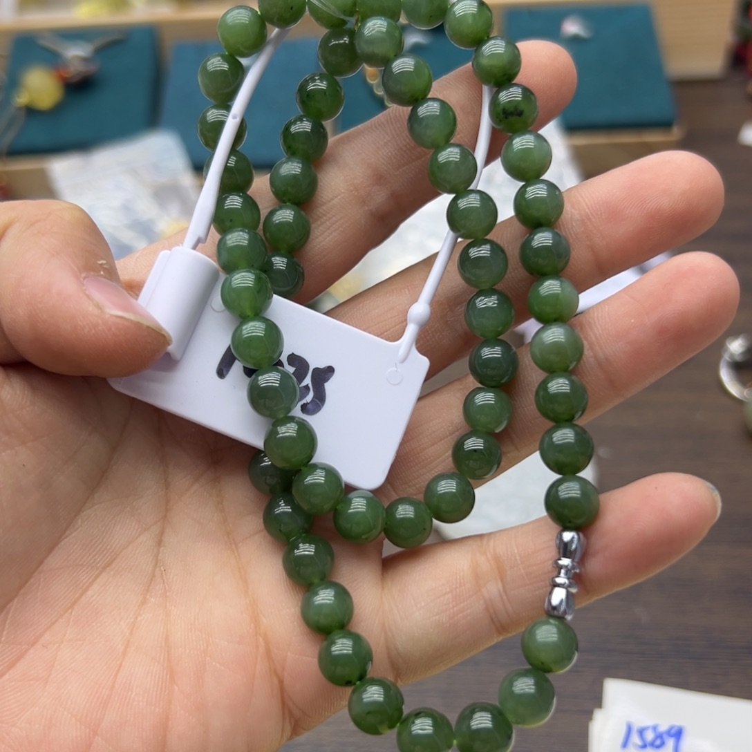 和田玉未镶嵌颈饰1527