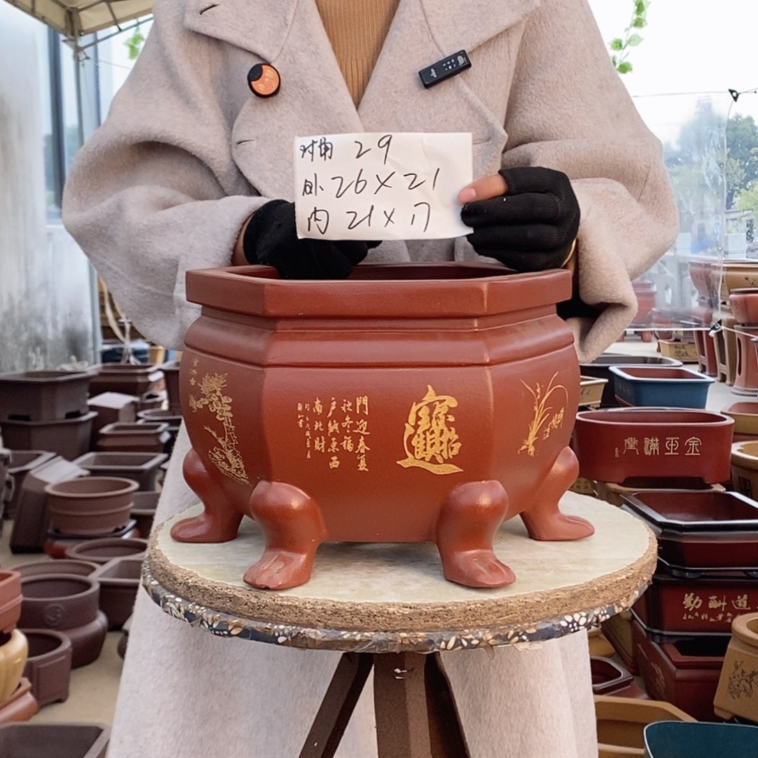 花盆紫砂紫砂花盆