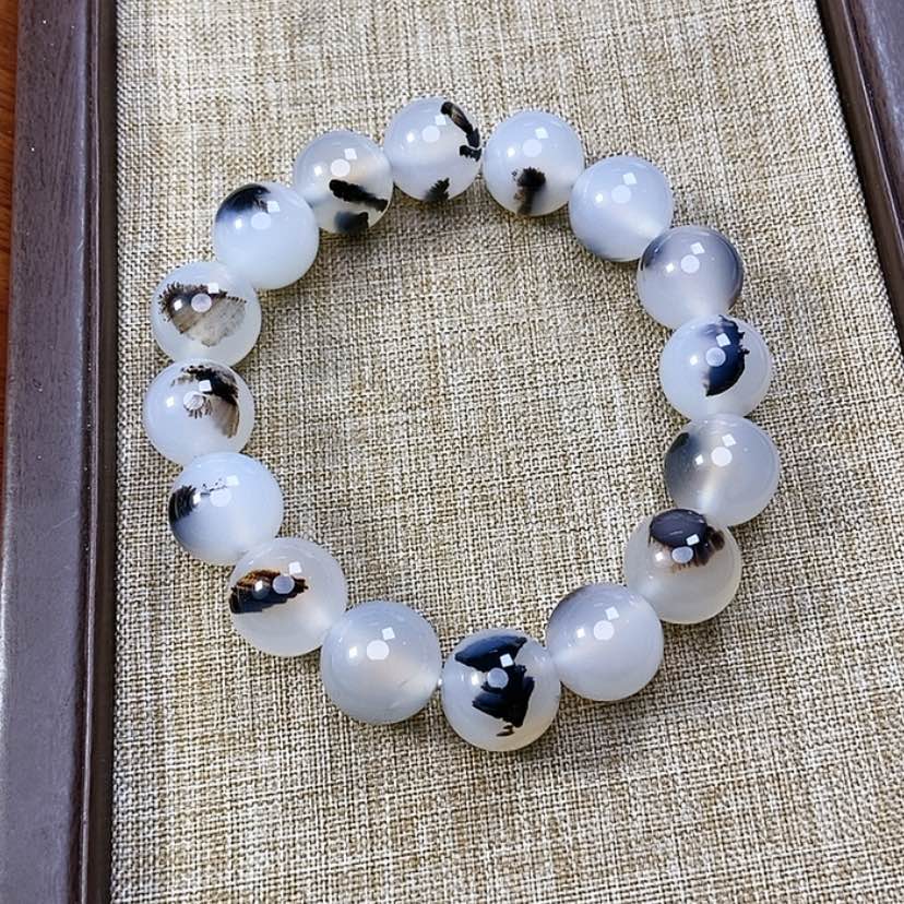 【闪购商品】玛瑙/玉髓未镶嵌手串闲****云