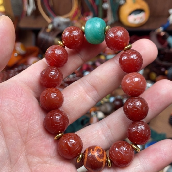 玛瑙/玉髓未镶嵌手链