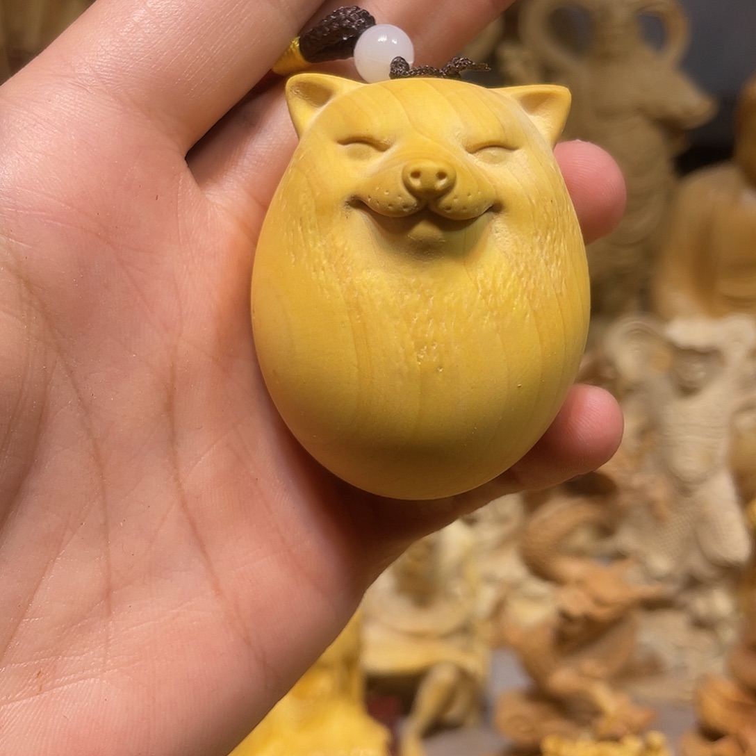 黄杨木瑕疵小狗蛋