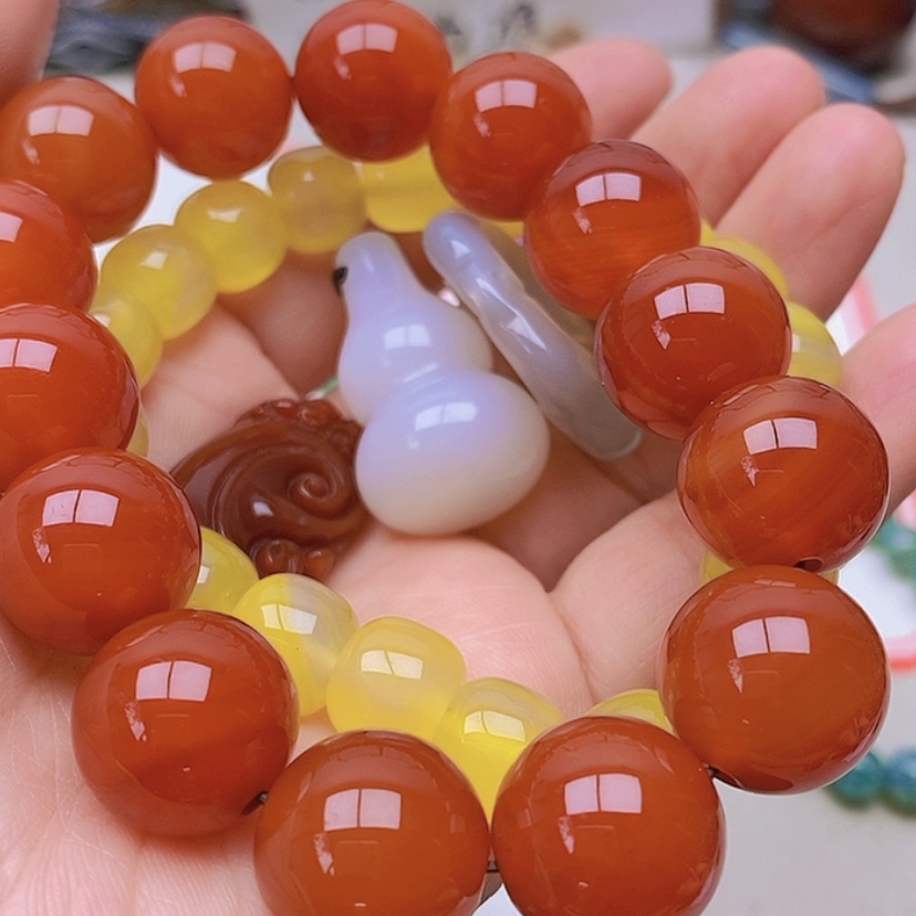 【闪购商品】未镶嵌玛瑙/玉髓珠宝半成品秋**语